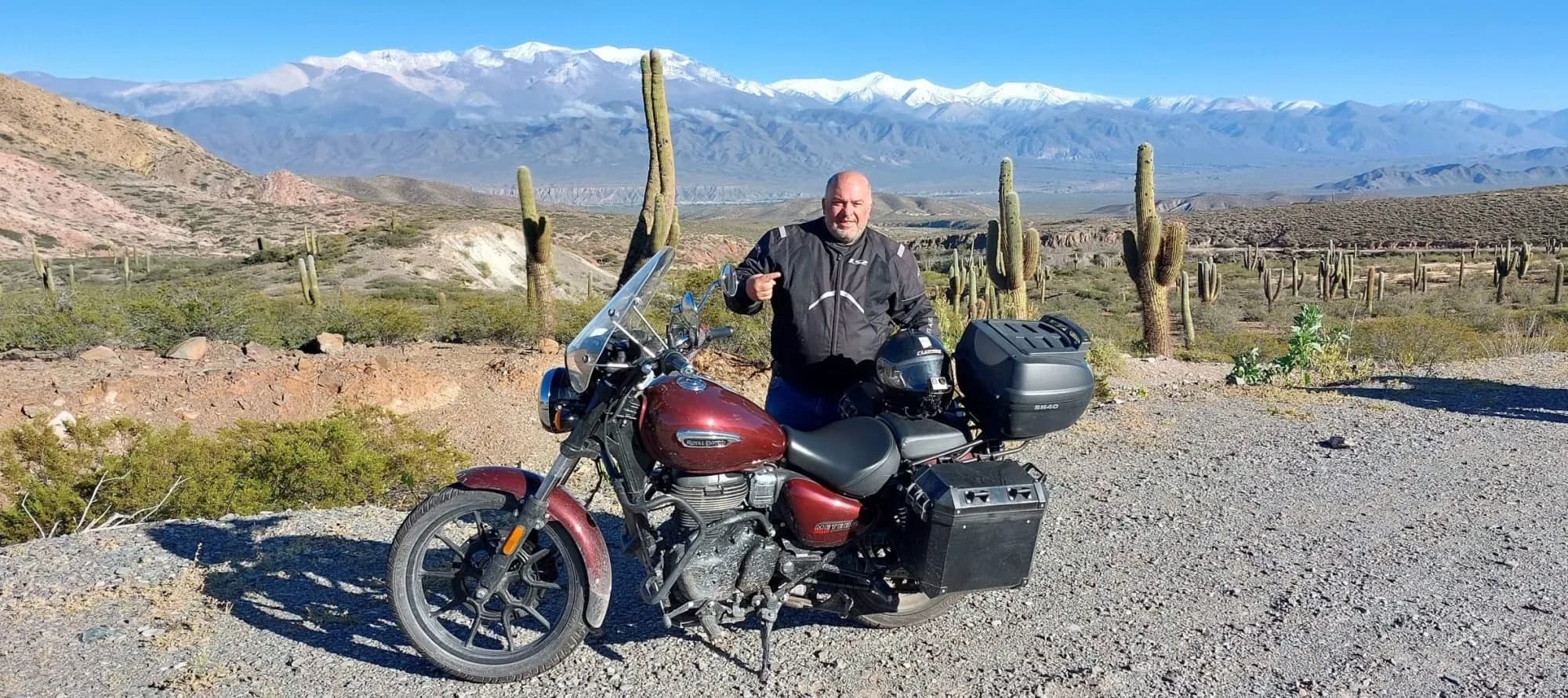 Luciano en ruta, Cachi, Salta